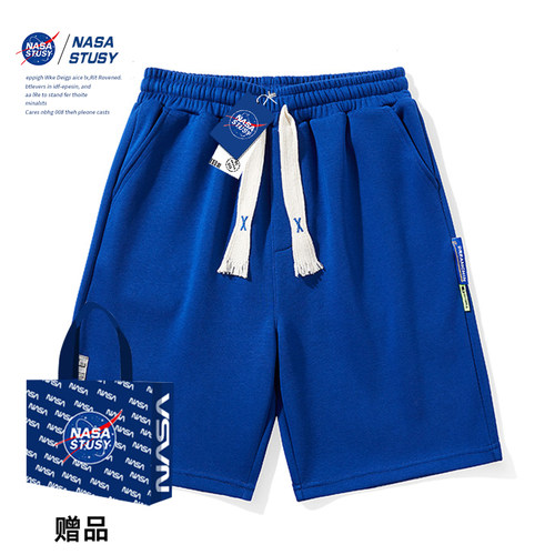 NASA官方进口美式潮牌休闲短裤