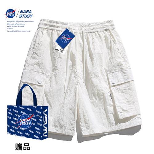 NASA官方进口美式潮牌休闲短裤