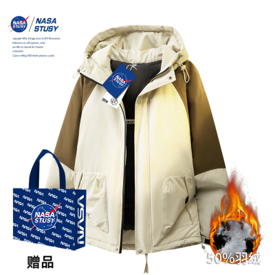 NASA官方进口美式潮牌羽绒服外套