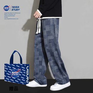 春夏装 男款 休闲长裤 NASA 薄款 2026新款 子透气男士 STUSY美式