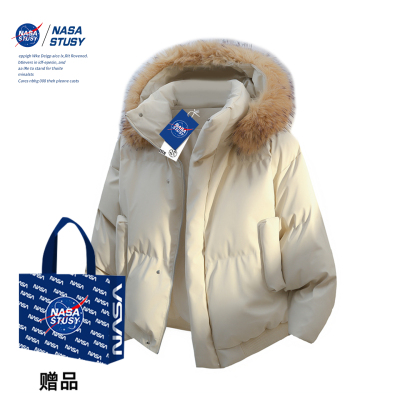 NASA官方进口美式潮牌棉衣外套