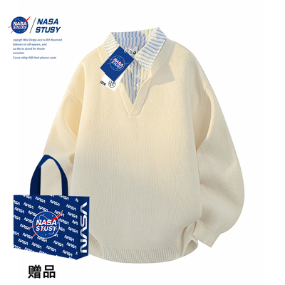 NASA官方进口美式潮牌毛衣