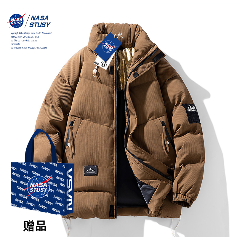 NASA官方进口美式潮牌棉衣外套
