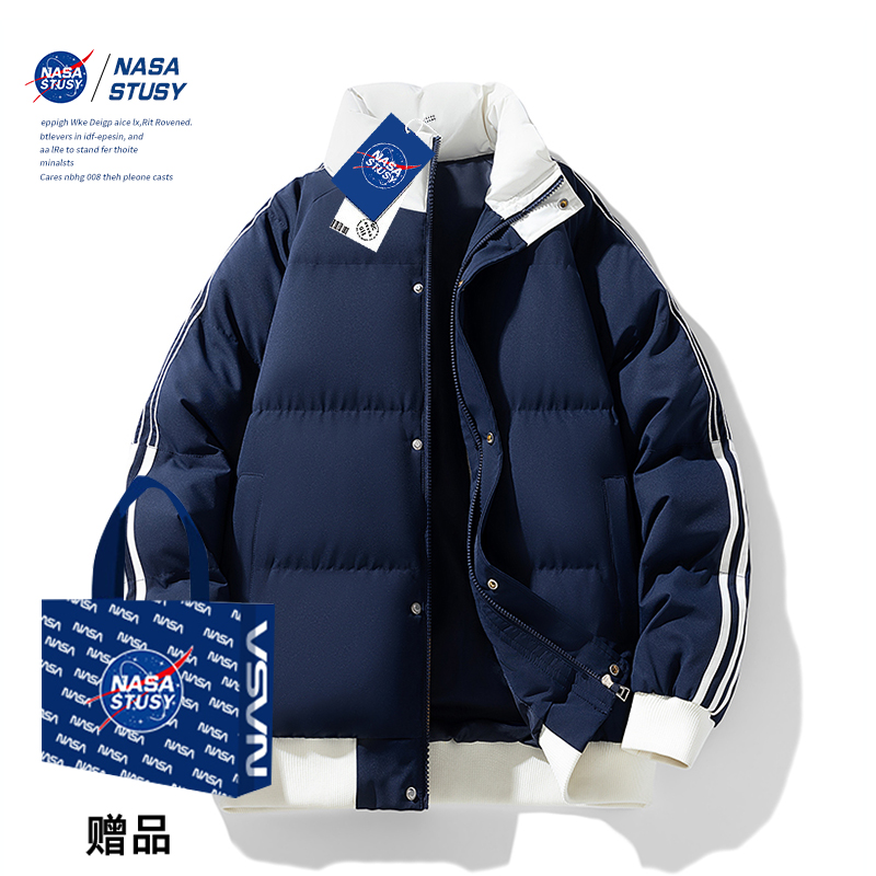 NASA官方进口美式潮牌棉衣外套
