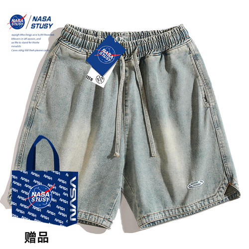 NASA官方进口美式潮牌休闲短裤