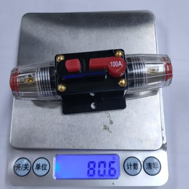 房车汽车自恢复险保胆CB1保险自动开关保险座手动复复式断路器位