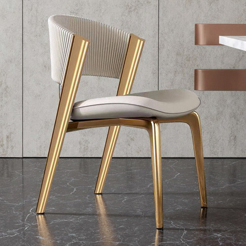 意式轻奢CC餐椅家用极简餐厅高定