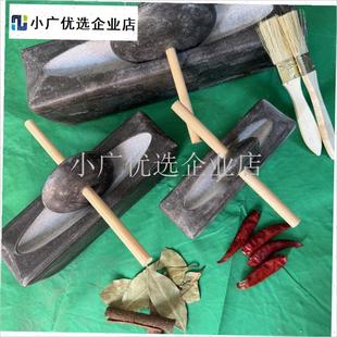 磨香粉工a具青石曲阳手工碾磨器唐代碾子中药宋代石臼捣药研磨老/