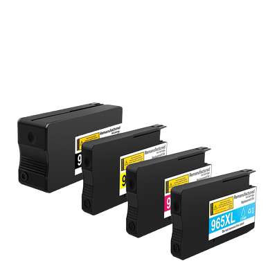 竞越hp965xl墨盒适用惠普HP Pro 9020 9010 9019 9026 9028 9016打印机962xl 963xl墨水964xl非原装喷墨