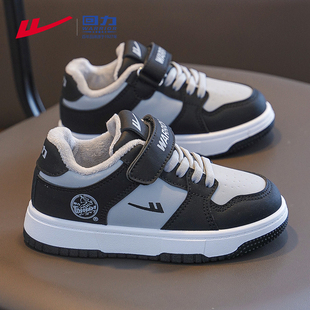 秋冬季 子2025新款 大童冬鞋 加绒板鞋 回力童鞋 休闲儿童二棉鞋 男童鞋