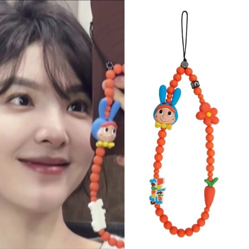 卡通手机链ccd相机挂绳女款