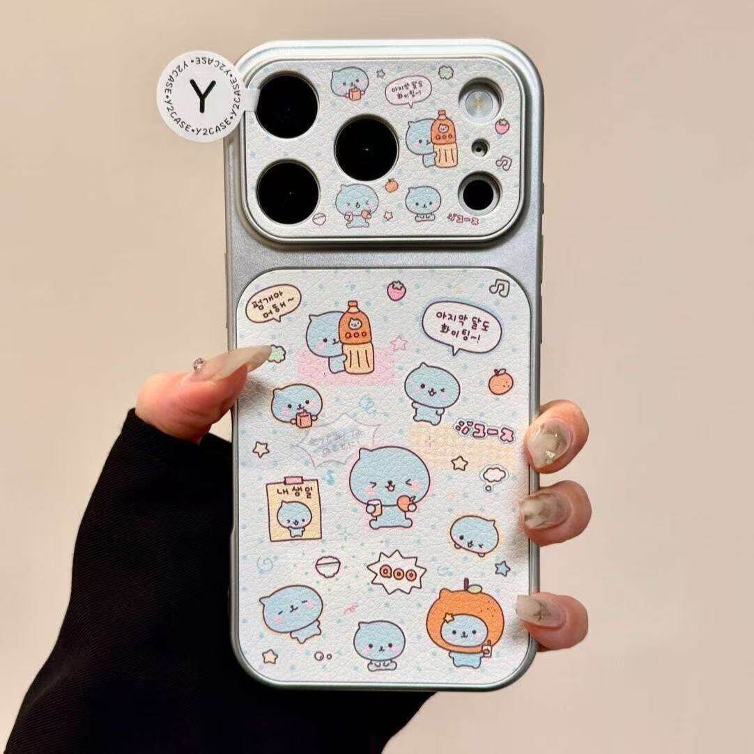 酷儿汽水适用苹果17手机壳新款iPhone16promax保护套女款ip15plus防摔壳卡通可爱14/13/12创意小羊皮pro个性