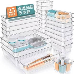 Set Organizers Organizer Storage office Plastic Trays Drawer