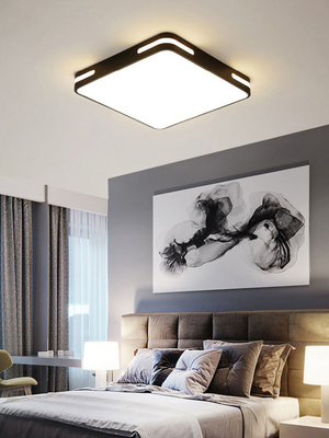 超薄LED正方形吸顶灯卧室灯简约现代家用大气客厅灯具主卧室灯具