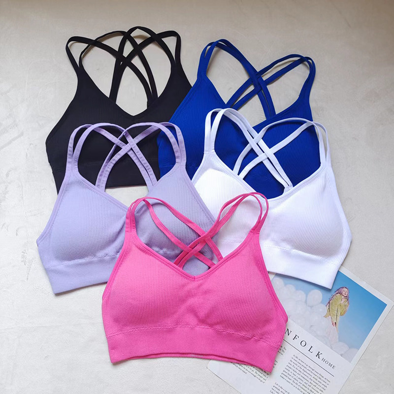 美国单细肩带美背内搭女跑步中度防震透气吸汗普拉提运动健身文胸,运动服/休闲服装,运动文胸,淘宝优惠券,粉丝福利购,淘宝优惠卷