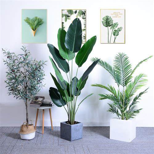 仿真植物盆栽造景绿植组合定制大型商场餐饮布置装饰厂家上门安装,鲜花速递/花卉仿真/绿植园艺,仿真绿植,淘宝优惠券,粉丝福利购,淘宝优惠卷