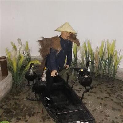 敦煌飞天仙女蜡像