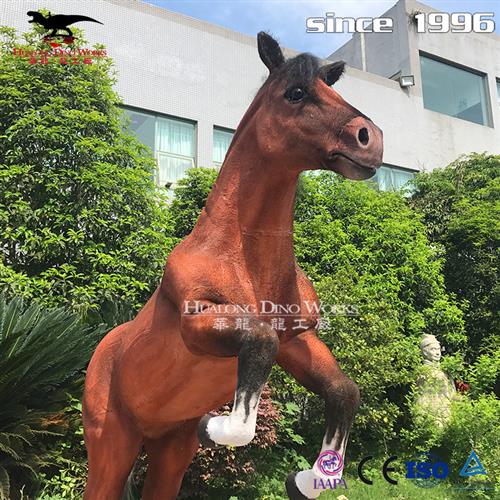 仿真动物模型工厂仿真动物马儿年源头大型动物厂家