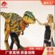 仿真恐龙表演服广场楼盘公园营销人气活动道具人穿恐龙皮套衣