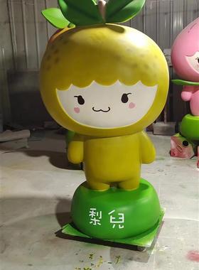 户外玻璃钢卡通垃圾分类雕塑摆件城市文化主题公园幼儿园公仔美陈