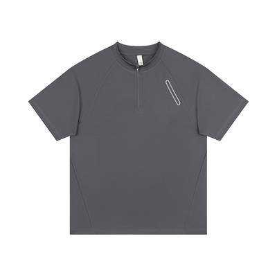 2025新款美式宽松户外时尚运动钓鱼夏季休闲薄款透气凉感T恤