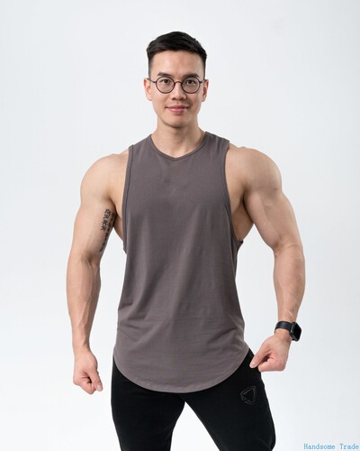 Man gym clothes Men Sleeveless tshirt Crossfit tank top Vest
