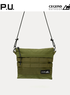 CPU 男女CEGERO轻量随身运动尼龙拉链包户外防泼水户外斜挎包CG