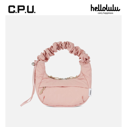 hellolulu云朵褶皱单肩斜挎包