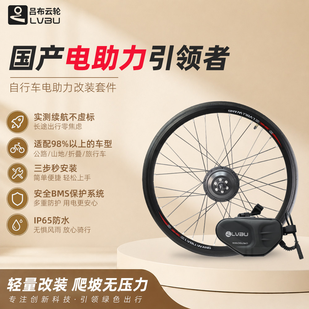吕布云轮山地车电机配件改装图片