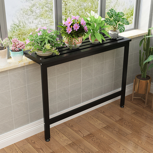 铁艺花架阳台台沿加宽神器窗台延伸架置物架装饰客厅落地式花盆架