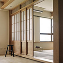 实木格子门日式 木格栅隔断门 推拉门榻榻米定制和室移门障子门中式