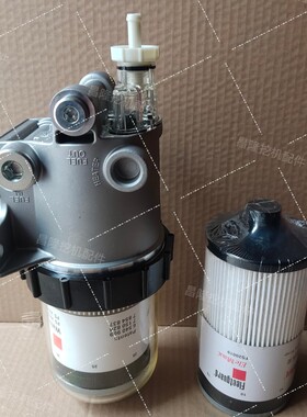 挖掘机配件徐工柳工电喷油水分离器总成柴油滤芯座子总成FS20019