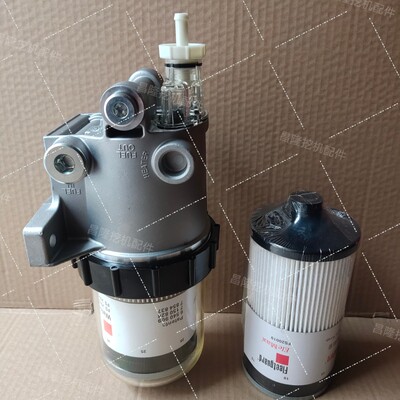 挖掘机配件徐工柳工电喷油水分离器总成柴油滤芯座子总成FS20019