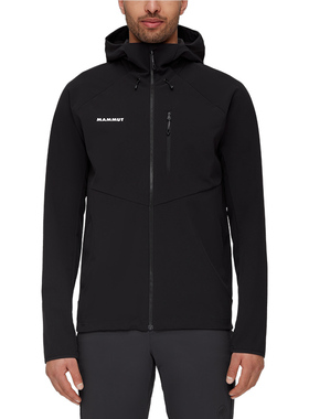 Mammut猛犸象Ultimate Comfort男士防风防水连帽软壳上衣
