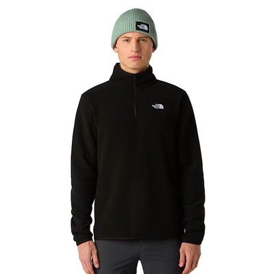 TNF北面美版男Glacier 1/4拉链轻量保暖中层户外通勤抓绒NF0A8D0Q