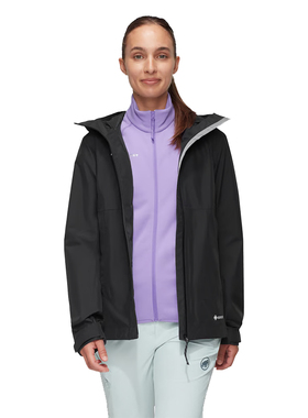 MAMMUT猛犸象女款Treeline透气防风GTX防水徒步旅行硬壳冲锋衣