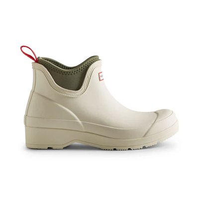 HUNTER女款Neoprene户外防水雨鞋英伦复古厚底短靴切尔西鞋