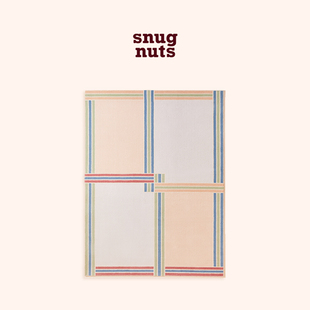 snugnuts2022新款 新西兰羊毛彩色跑道加厚地毯客厅地垫茶几垫