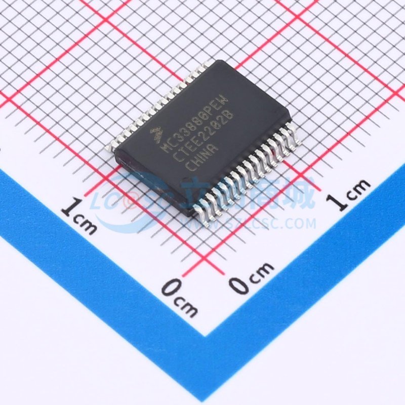 功率电子开关 MC33880PEWR2 BSSOP-32 安世 电子元件配单原装正品