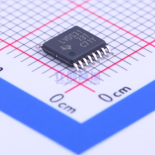 LVDS芯片 SN65LVDS31PWR TSSOP-16 TI/德州 电子元件配单原装正品