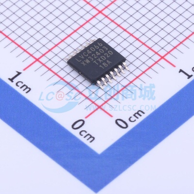 模拟开关/多路复用器 74LVC4066PW.118 TSSOP-14 Nexperia(安世)