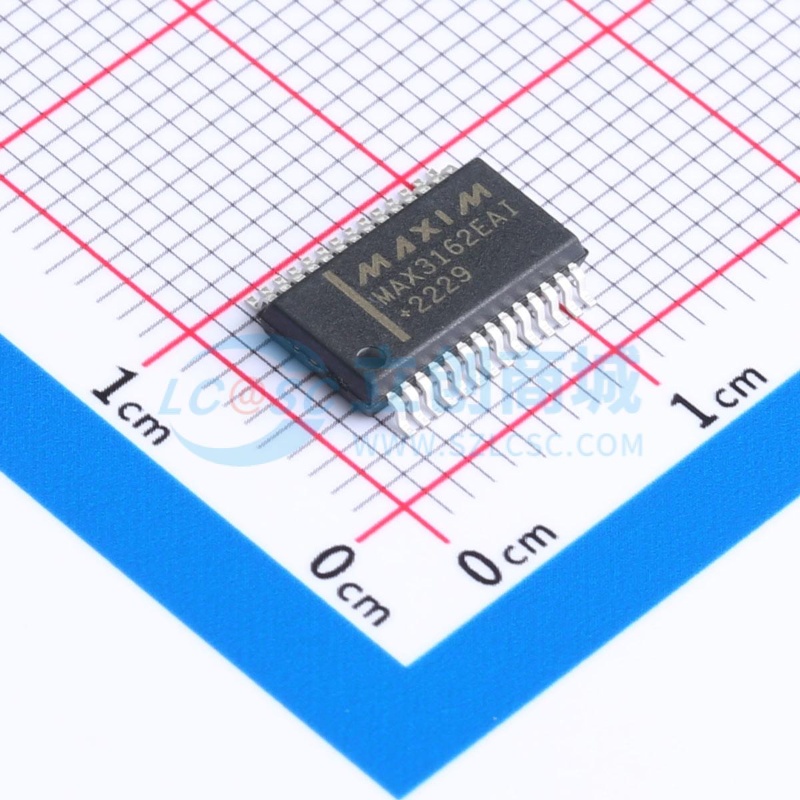 RS232芯片 MAX3162EAI+T SSOP-28 MAXIM(美信) 电子元件原装正品