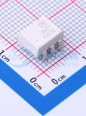 晶体管输出光耦 4N37SR2VM SMD-6P onsemi(安森美) 电子元件配单