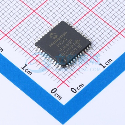 单片机(MCU/MPU/SOC) PIC24HJ64GP504-I/PT TQFP-44 MICROCHIP(美