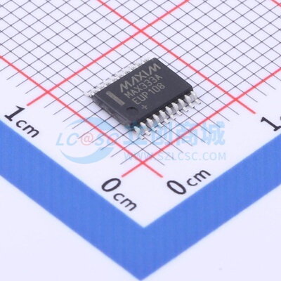 模拟开关/多路复用器 MAX333AEUP+ TSSOP-20 MAXIM(美信) 元器件