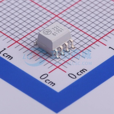 晶体管输出光耦 FOD0721 SOIC-8 onsemi(安森美) 电子元器件配单