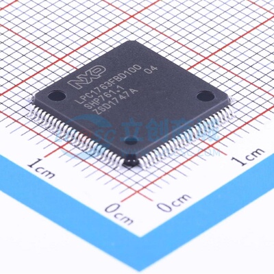 单片机(MCU/MPU/SOC) LPC1763FBD100,551 LQFP-100 安世 原装正品