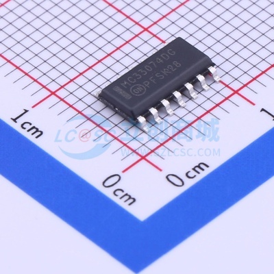 FET输入运放 MC33074DR2G SOIC-14 onsemi(安森美) 电子元件配单