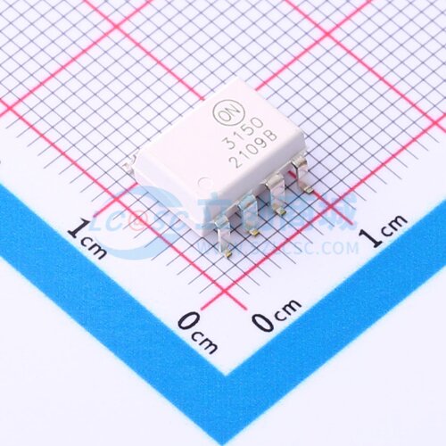 逻辑输出光耦 FOD3150S DIP-8 onsemi(安森美) 电子元件原装正品