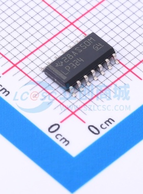 运算放大器 LP324DR SOIC-14 TI/德州 电子元器件配单原装正品